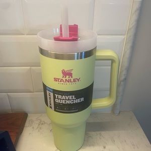 Stanley 40 oz travel quencher LIME & PINK